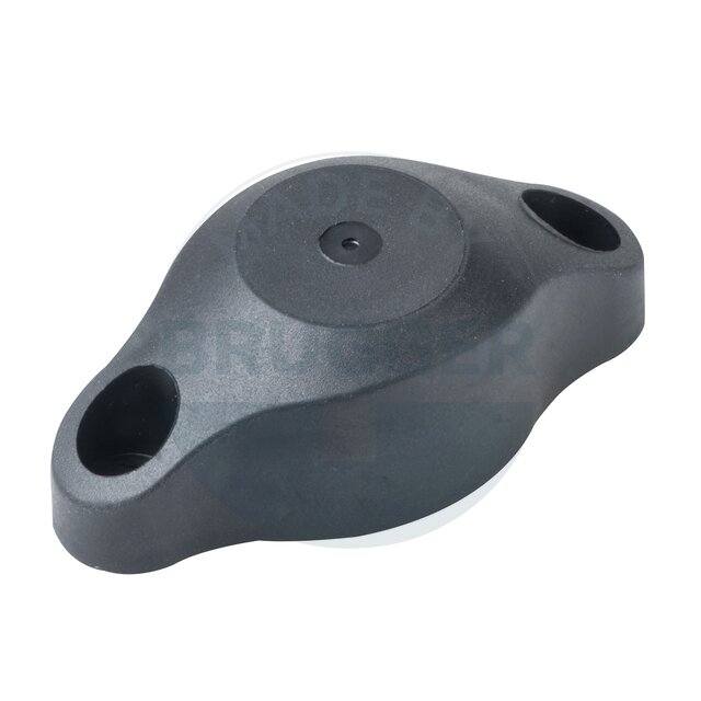 magnetic fitting-MBS65x30x23Nd-start-image | © Brugger GmbH Magnetic door stop with rubber buffer black | © Brugger GmbH